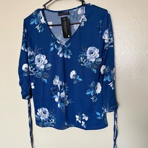 Women’s Anna Morgan Floral Blouse
